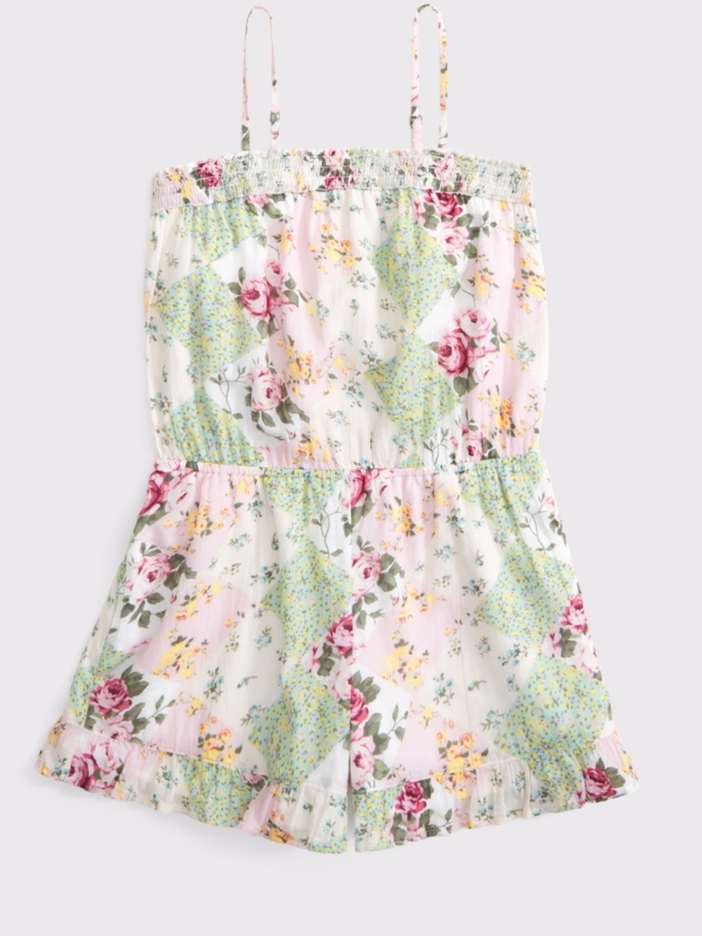 Abercrombie kids smocked tube top romper girls size 9 / 10